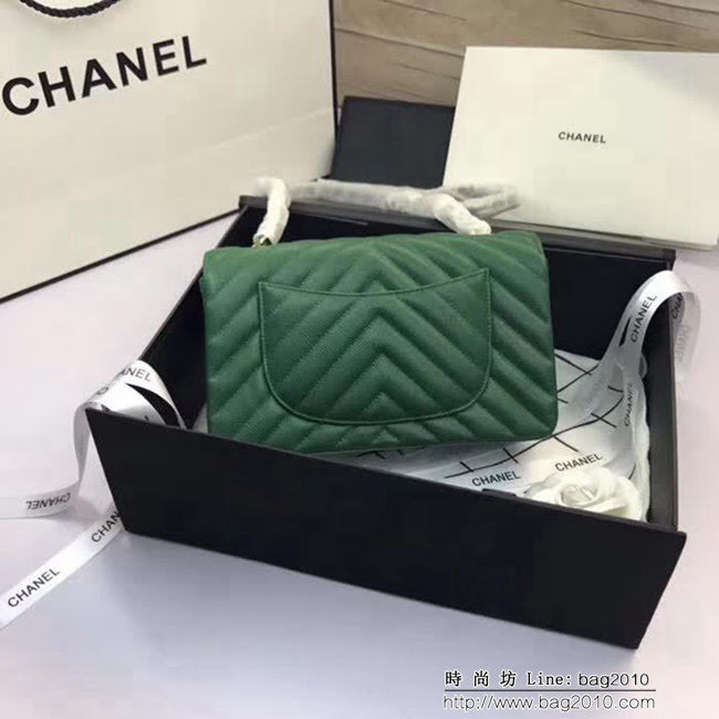 香奈兒CHANEL 升級版V線1116進口球紋皮單肩斜挎鏈條包 DSC1825